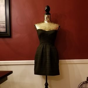 B.Darlin Strapless Bandage A-line Dress